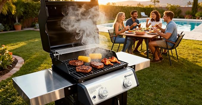QuliMetal 7635 15.3" Flavorizer Bars for Weber Spirit E210, E220, S210, S215, Spirit 200 & GS4 Spirit II E210, Spirit II E220 with Front Control, 16GA Porcelain Steel Grill Heat Plates