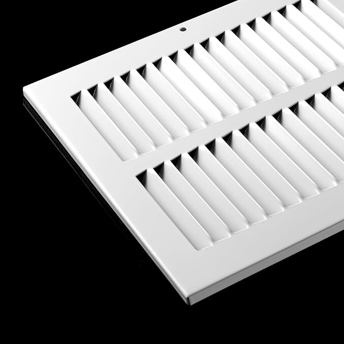 20x25 Air Return Grille(Duct Opening Size),Air Return Vent Cover,Flat Vent Cover,Rejillas De Aire Acondicionado para Casa,Return Air Grilles,Outer Dimensions:21.75"Wx26.75"H(20"Wx25"H, Duct Opening)