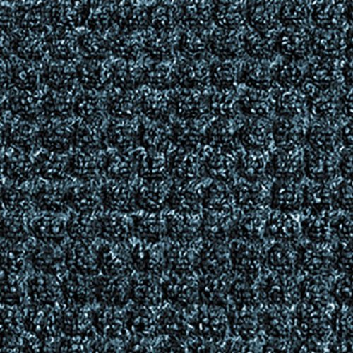Guardian WaterGuard Indoor/Outdoor Wiper Scraper Floor Mat, Rubber/Nylon, 3'x16', Blue