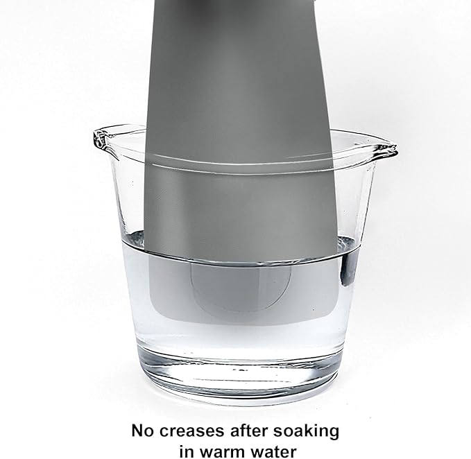 Myir JUN Table Runner Double Sided Vinyl Runner Table 72 Inch Long Runner for Table Washable Waterproof Non-Slip for Home Decorations Gray Sage Green,12 x 72 inch