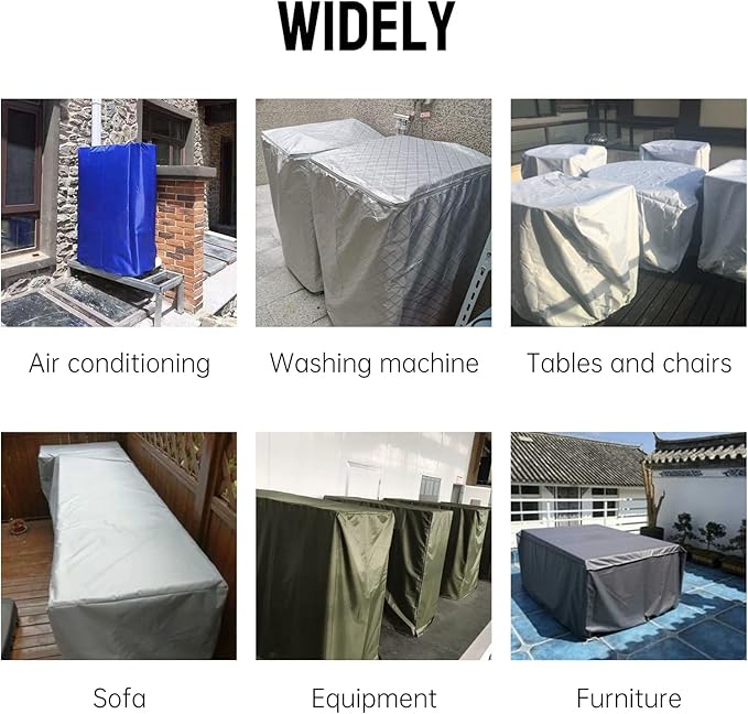 Custom size dust covers for various equipment, furniture, appliances, tools to protect your valuables (15*10*10)