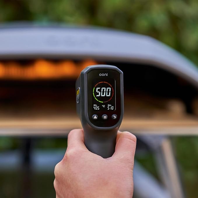 Ooni Koda 12 Gas Pizza Oven - Ultimate Pizza Oven Bundle - 12" Perforated Peel, Koda 12 Cover and Digital Thermometer Included