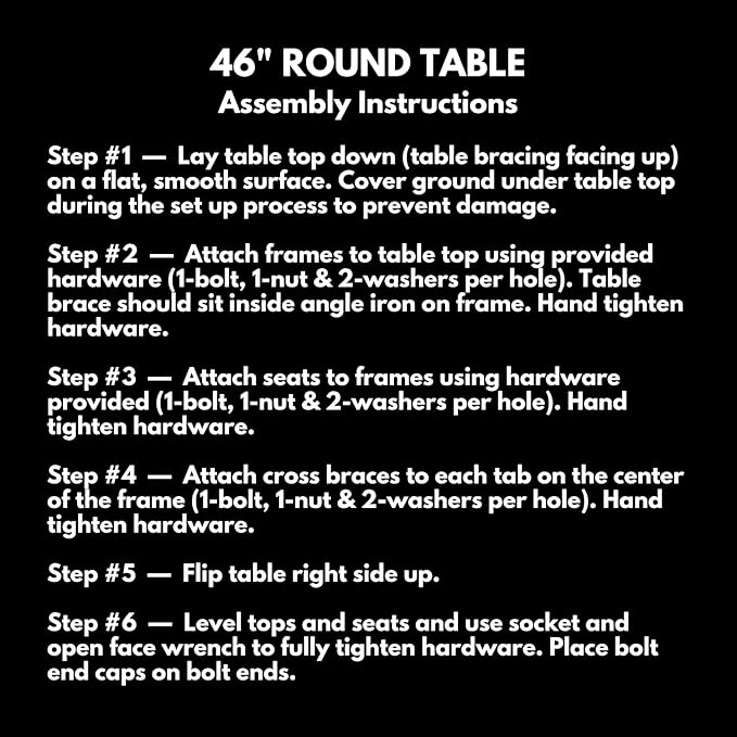 COATEDOUTDOORFURNITURE Heavy-Duty Portable Outdoor Kids Table with Umbrella Hole, Expanded Metal Kids Picnic Table, Commercial-Grade, Made in America (46 in, Round, Childrens, Textured Black)