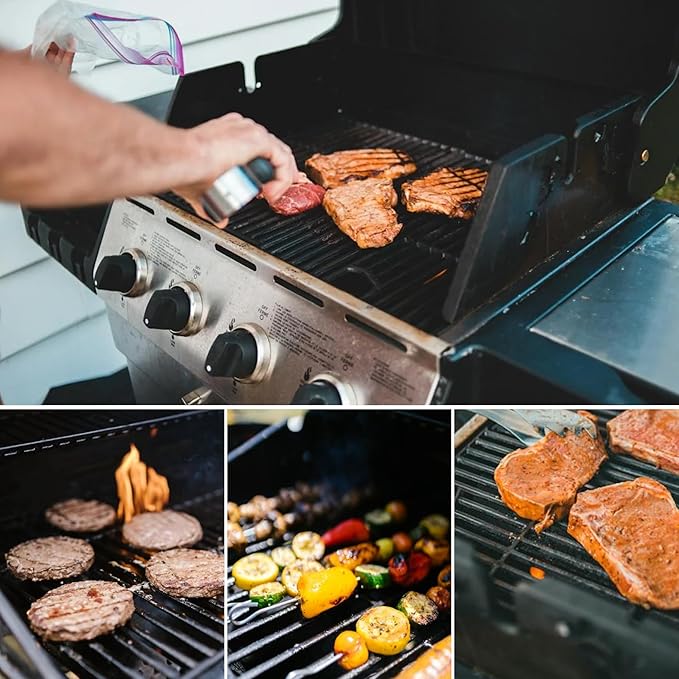 Cooking Grates Replacement Parts for Chargriller Gas Grill 2121,2123, 2222, 2828, 3001, 3030, 3725, 4000, 5050, 5252, 5650,9020,King Griller 3008, 5252,19 3/4" x 6 3/4" Each, 3 Pack