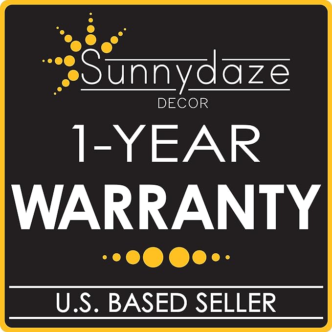Sunnydaze Round Outdoor Fire Pit Cover - Heavy-Duty 300D Polyester and PVC with Drawstring Closure - Black - 36-Inch