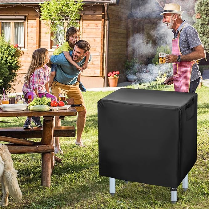 Outdoor Prep Table Cover,36 inch Waterproof Outdoor Grill Cart Cover Pizza Oven Table Covers - 36 x 18 x 32 Inch