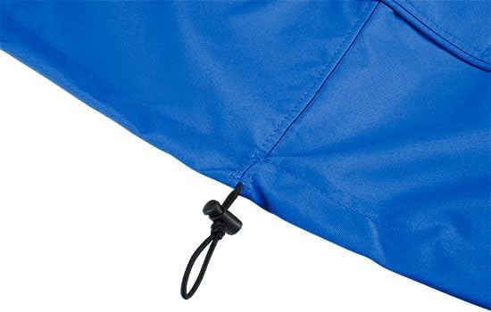 Eevelle Patio Log Rack Cover Made with Marinex Marine Grade Fabric - Waterproof - Durable Firewood Storage Large Log Rack Covers - Weather Protection - (42" H x 96" L x 24" D, Royal Blue)