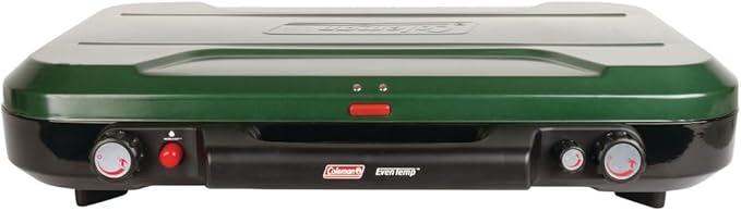 Coleman Classic 3-Burner Propane Camping Stove with InstaStart Ignition, Portable Cooktop with 3 Adjustable Burners & 28,000 BTUs of Power for Camping, Tailgating, Grilling, Hunting & More