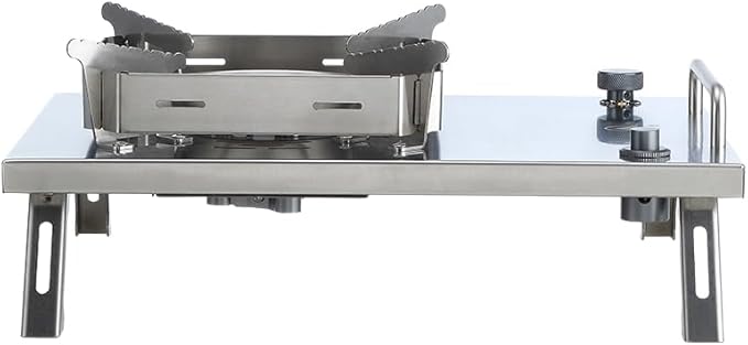 Wild Journey IGT Slammer Folding Gas Barbecue Grill BBQ Home Outdoor Vacation Travel Camping Stainless Steel Kitchenware Stove (IGT Gas Stove（Primary Color）)