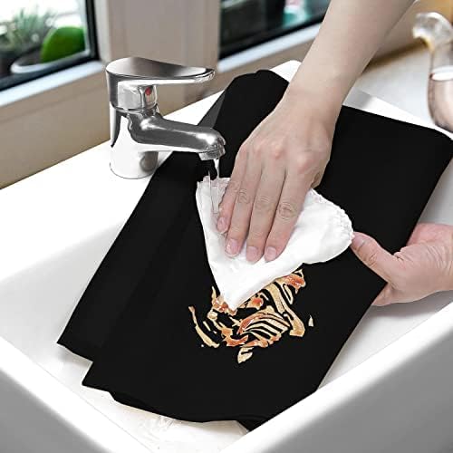 Waterproof Wipeable Table Runner, Thick Farmhouse Table Runner, Dresser Runner, Rustic Table Runner for Kitchen Dining Room, Bedroom, Living Room, Indoor and Outdoor (36'', Black)