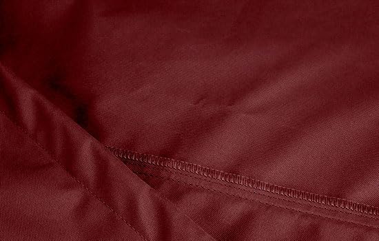 Eevelle Meridian Patio BBQ Grill Cover for Outdoor Grill - Marine Grade Fabric - Durable - Waterproof Covers - All-Weather Protection Barbeque Gas Grill Cover – (48" H x 70" W x 24" D, Burgundy)