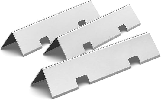 7635 7735 Grill Parts for Weber Spirit E210, E220, S210, S215, Spirit 200 & GS4 Spirit II E210, Spirit II E220 Series with Front Control, Stainless 15.3" Flavorizer Bars for Weber 7635 67045