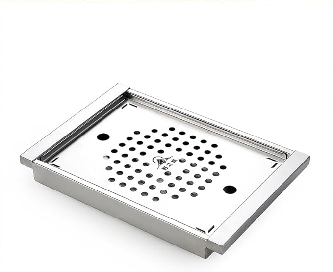 Wild Journey IGT 304 Stainless Steel Folding Table Portable Outdoor Vacation Party Camping Picnic BBQ Tools Tea Cooker Set (IGT Tea Tray)