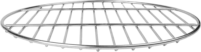 Stainless Steel Round BBQ Grill Grate for Outdoor Cooking with Even Heat Distribution, Easy to Clean Polished Mesh, 28cm/33cm/38cm Diameter(38CM)