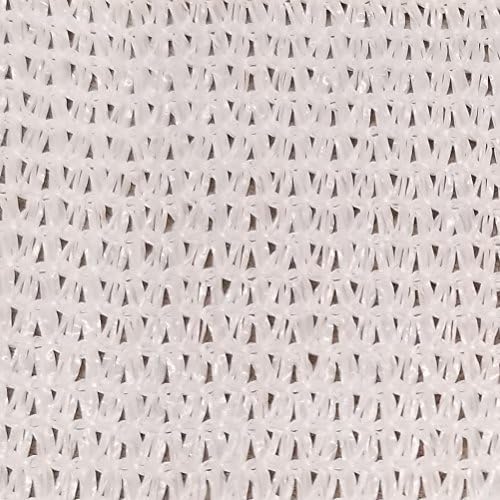 6 Ft. x 20 Ft. White Privacy Shade Mesh Tarp