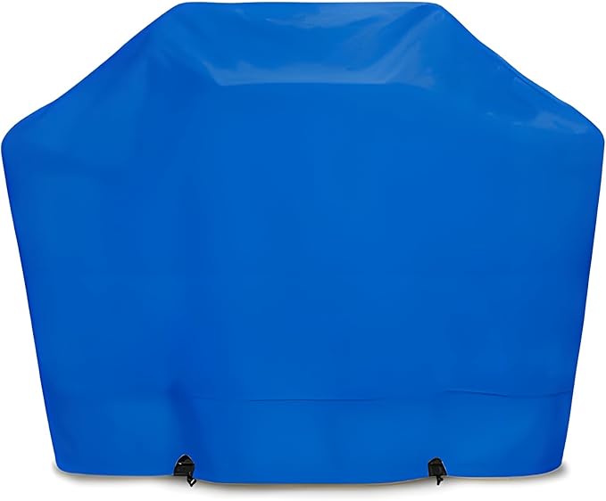 Eevelle Meridian Patio BBQ Grill Cover for Outdoor Grill - Marine Grade Fabric - Durable - Waterproof Covers - All-Weather Protection Barbeque Gas Grill Cover – (48" H x 70" W x 24" D, Royal Blue)