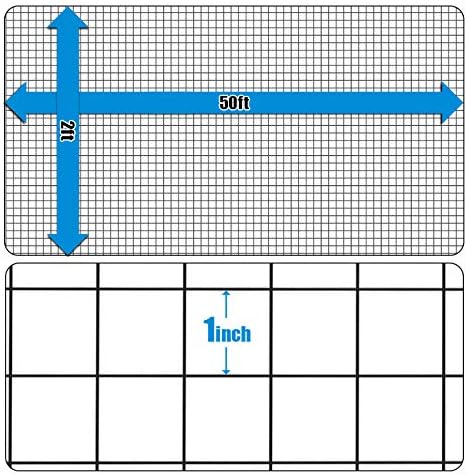 Fencer Wire 16 Gauge Black Vinyl Coated Welded Wire Mesh Size 1 inch by 1 inch (a. 2ft. x 50ft.)