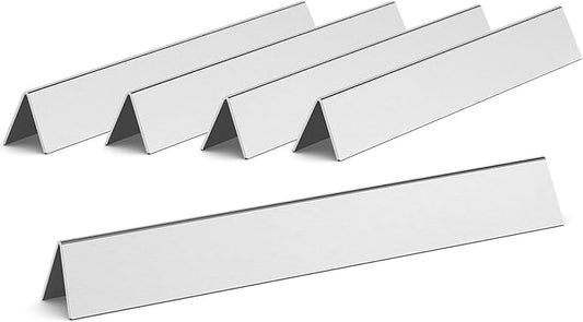 QuliMetal 7537/65903 22.5" Flavor Bars for Weber Spirit 300 Series(with Side Burner Knobs), Spirit E310, E320, Spirit 700, Genesis Silver Gold Platinum B/C, Weber 900, Heat Plates for Weber 7536