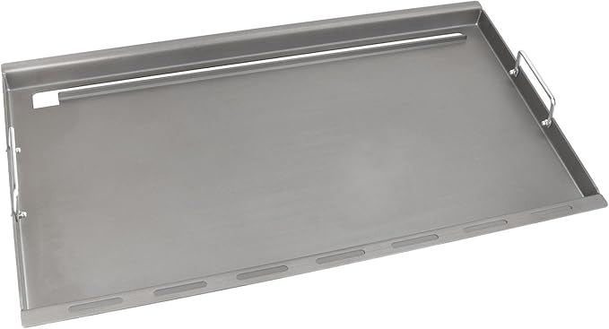 Full Size Griddle Insert for Weber Genesis II 400 Genesis II LX 400 Series Gas Grills, Flat Top Griddle Plate for Weber Genesis II E-410/E-415/E-425/E-435, Genesis II LX 440, Replace for 6789