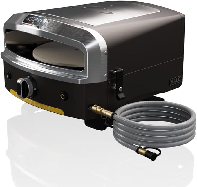 HALO Versa 16 Natural Gas Conversion Kit | 10ft Hose, Assembly | Solid Rubber & Brass Construction | Wrenches Included | HZ-3001-A