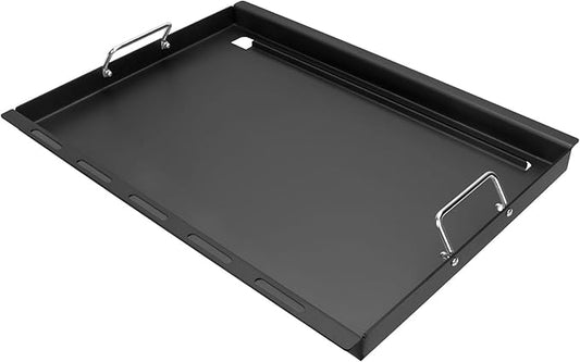 Full Size Griddle Insert for Weber Genesis 300 Series E-310 S-310 E-320 S-320 E-330 S-330 EP-310 EP-320 EP-330 CEP-310 Gas Grills, Flat Top Griddle Replacement for Weber 7524 7528