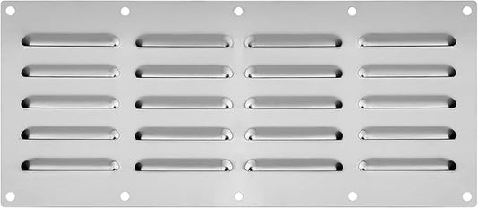 Stanbroil Stainless Steel Venting Panel for Grill Accessory, 15" by 6-1/2"
