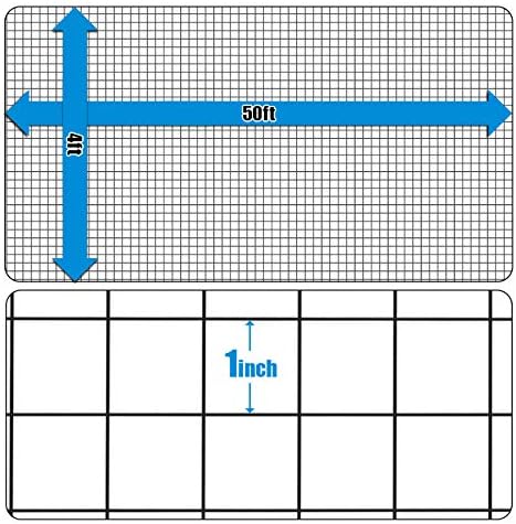 Fencer Wire 16 Gauge Black Vinyl Coated Welded Wire Mesh Size 1 inch by 1 inch (d. 4ft. x 50ft.)