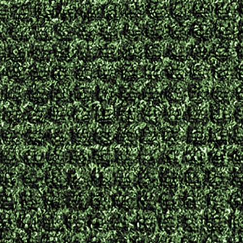 Guardian WaterGuard Indoor/Outdoor Wiper Scraper Floor Mat, Rubber/Nylon, 4'x10', Green