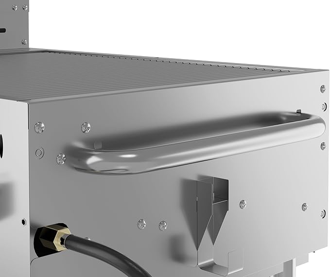 KoolMore 72 in. Commercial Outdoor Propane Gas Grill with 36 in. Pizza Oven, ETL Listed in Stainless-Steel (CGKIT7-P36)