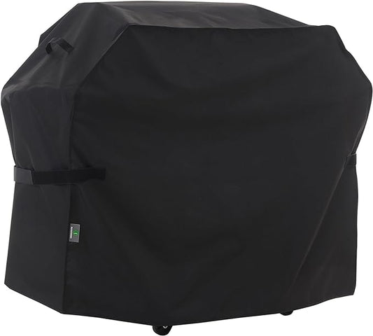 F&J Outdoors Grill Cover Waterproof UV Resistant for 2 Burner Charcoal Gas BBQ, 48Wx27Dx43H in,Black