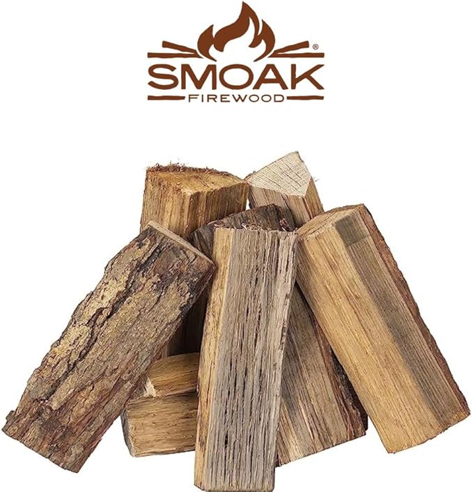 Smoak Firewood - Kiln Dried Premium USDA Certified Firewood (Small Mini Logs (8 inch Pieces) 25-30lbs) fits Ranger Solo Stove