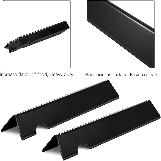 Grill Replacement Parts Flavorizer Bars Heat Deflector for Weber Genesis II Grill Parts GS4 GBS 66794 Flavor Bars 66039 Weber Genesis II 200 Series ii E-210 ii E-240 ii S-210 ii LX S-240 ii LX E-240
