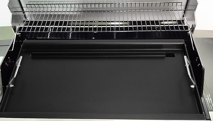 Full-Size Griddle Inserts for Charbroil Performance 6-Burner, Flat Top Griddle for Charbroil Grill 463229021 463229521 463228622 463284422 463229521B 463259223, Replacement Parts for G426-0005-W1