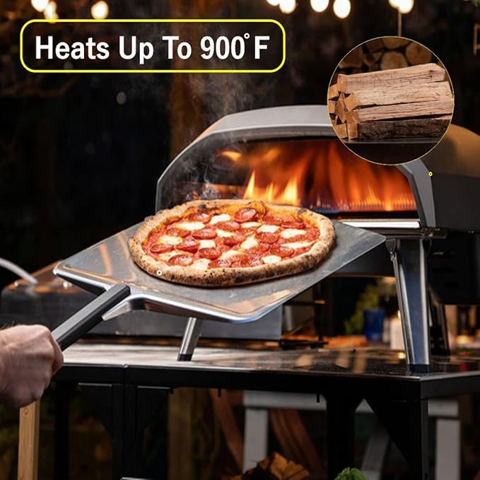 Old Potters Kiln Dried Mini Pizza Oven Cooking Logs~ 6 Inch Wood Logs for Grills and Smokers, Solo Stove Mesa XL Hickory~ 12 lbs, (790 Cubic Inches)