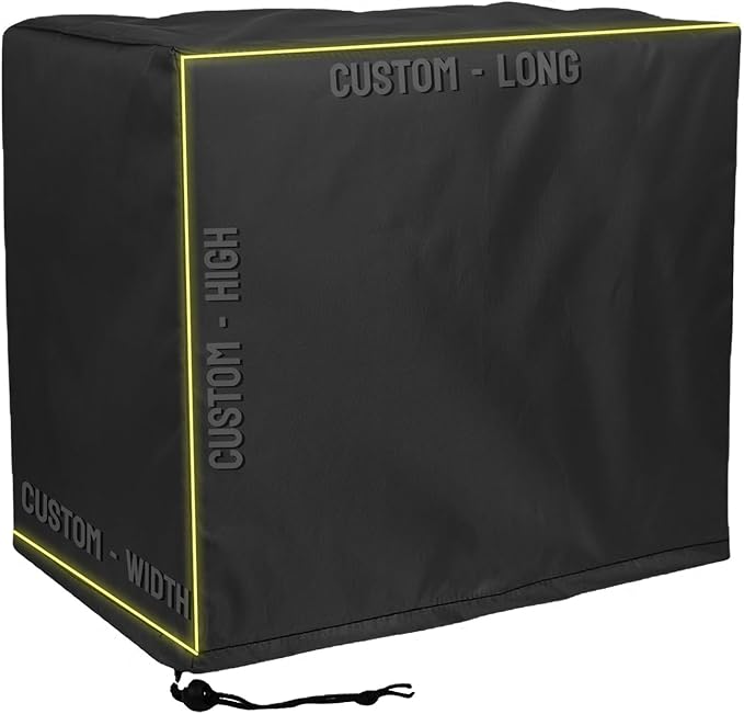 Custom size dust covers for various equipment, furniture, appliances, tools to protect your valuables (80*80*80in)