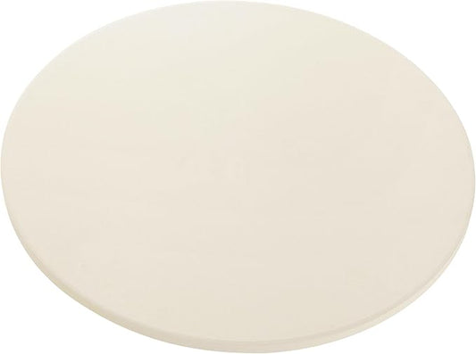 16" Round Pizza Stone, Heavy Duty Cordierite Pizza Pan for Grilling & Pizza Oven, High Temperature Resistant Baking Stone for Pizza, Bread, Meat and More
