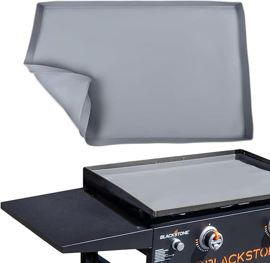 Silicone Griddle Cover for Blackstone 28 Inch – Heavy-Duty, Food-Grade Griddle Mat for Outdoor Flat Top Grill – Rust-Resistant, Waterproof Blackstone Griddle Accessory
