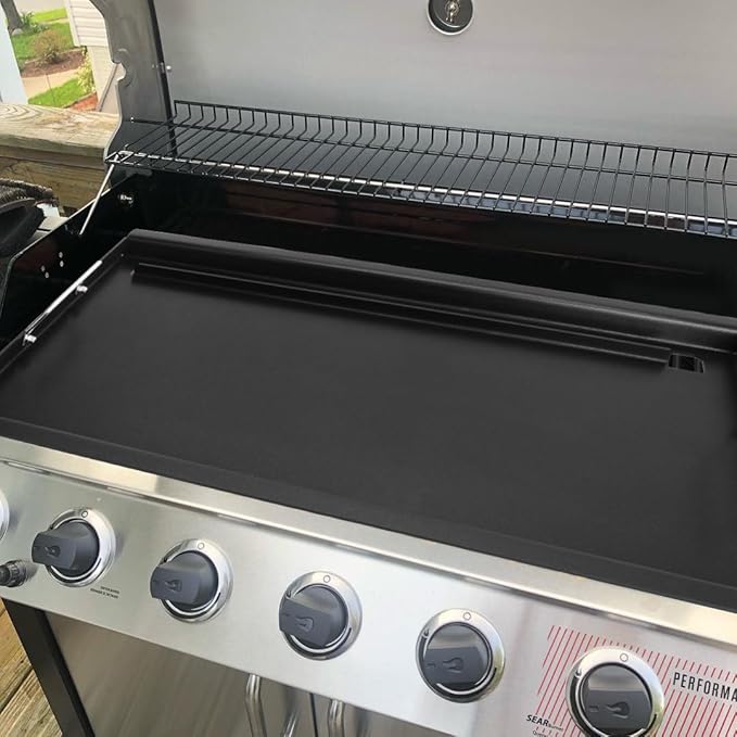 Full Size Griddle Inserts for Char-Broil Performance 6 Burner Series, Flat Top Griddle for Charbroil 463245917 463276517 466245917, 463347017 463238218 Grill, Replace for G470-0002-W1 G470-0003-W1