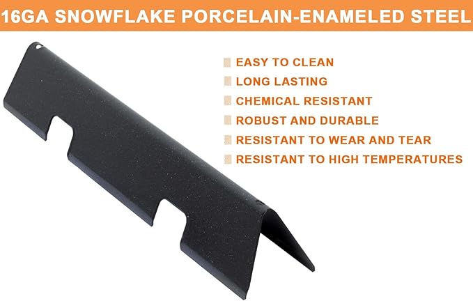 Grill Parts for Weber Spirit 2 Parts, Replacement for Weber GS4 Spirit II/I E210 S210 E220 S220,GS4 Parts for Webber Spirit 2 Burner Tube 67024 69785, 7635 Flavorizer Bars & Crossover Tube 69899 67278