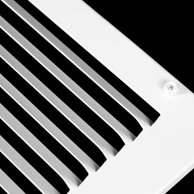 10x10 Vent Cover (Duct Opening Size), Air Return Vent Cover, AC Vent Cover, Cold Air Return Vent Cover, Flat Return Air Grilles, Outer Dimensions:11.75"W x 11.75"H (10"Wx10"H, Duct Opening)