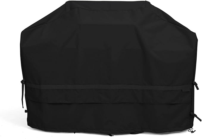 Covermates Grill Cover - Weather Resistant Outdoor Cover, Heavy Duty BBQ Covers for Large Outdoor Kitchen, Prestige 900D Polyester, 45 Inch, Black