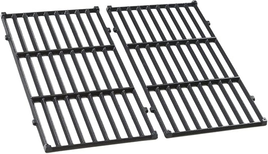 17.5 Inch 7637 Cooking Grates for Weber Spirit & Spirit II 200 Series Spirit E210 Spirit E220 Spirit S210 S220 with Front Control, Cast Iron Grates Replacement Parts for Weber Spirit 2 Burner E-210