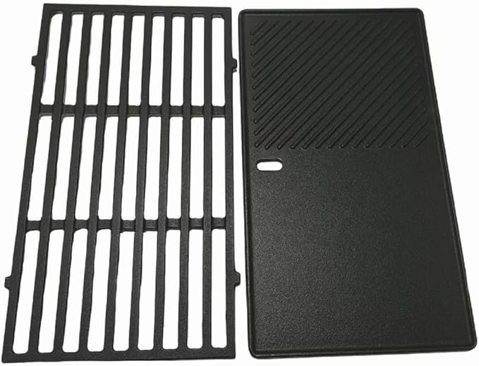 Firsgrill Professional Replacement for Weber Spirit I & II 200 Series Spirit E-210 E-220 Spirit S-210, S-220 Burner Flame Cooking Grills (17.5"Cooking Grates 7637 & Griddle)