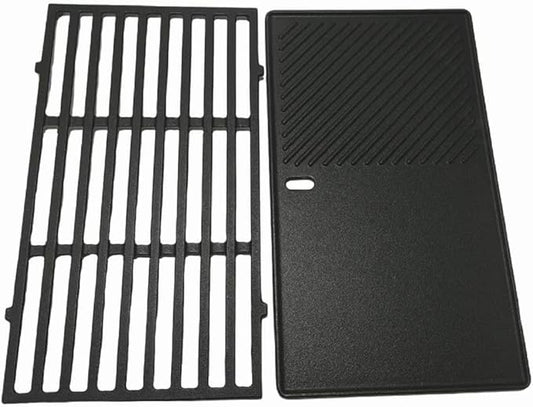 Firsgrill Professional Replacement for Weber Spirit I & II 200 Series Spirit E-210 E-220 Spirit S-210, S-220 Burner Flame Cooking Grills (17.5"Cooking Grates 7637 & Griddle)