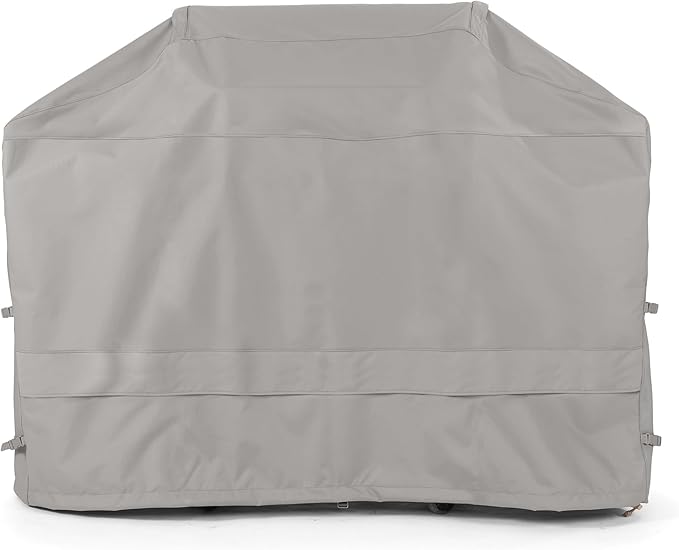 Covermates Grill Cover - Weather Resistant Outdoor Cover, Heavy Duty BBQ Covers for Large Outdoor Kitchen, Ultima 600D Polyester, 66 Inch, Ripstop Grey