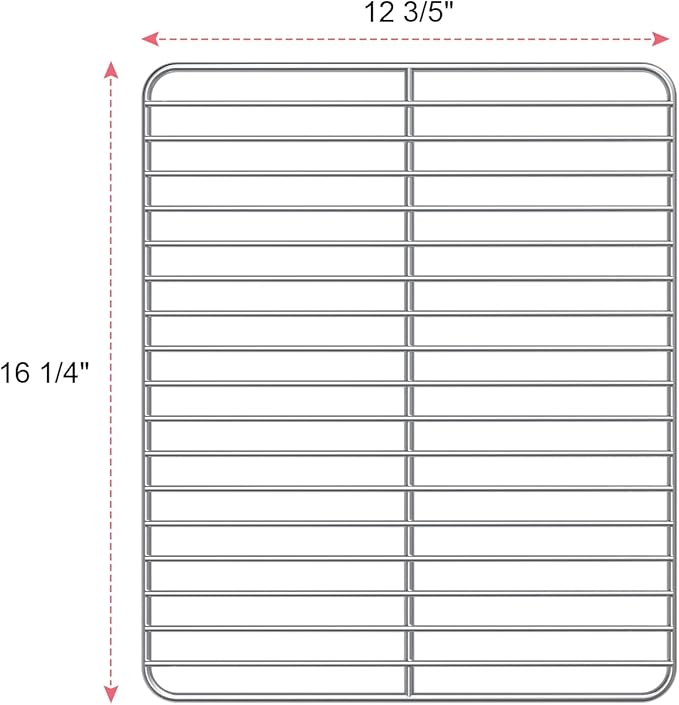 Grill Grate Replacement Parts for Royal Gourmet 30-Inch CC1830 Charcoal Grill, Cooking Grid for Royal Gourmet CC1830 Series Grill Parts CC1830 CC1830S CC1830V CC1830SC CC1830W CC1830F Grill Parts