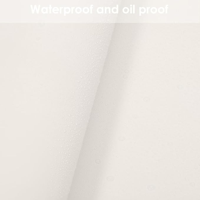 Leather Dresser Cover,1.8mm Thick,14x60 Inch,Dresser Protector Top,Dresser Top Protector,Dresser Cover Top,Dresser Top Cover,Dresser Cover Top for Bedroom.(White+White,14x60)