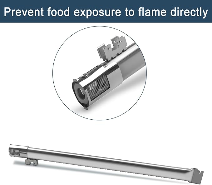 Flavorizer Bars,Heat Deflectors and Grill Burner for Weber Genesis II 300/LX 300, GS4 Genesis ii E-310 ii E-315 ii E/S335 ii se-335 Grill (Porcelain Steel, 66032 * 5+ES/410 * 3+66790 * 3)