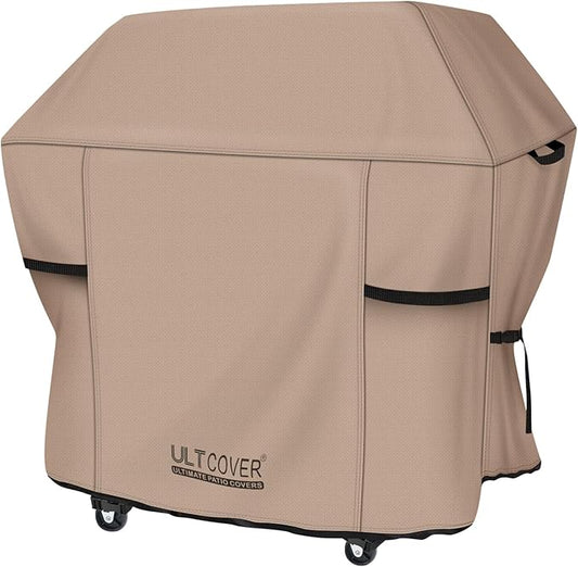 ULTCOVER Waterproof Grill Cover 58 inch, Heavy Duty BBQ Cover for 3-5 Burners Outdoor Gas Barbecue Grill