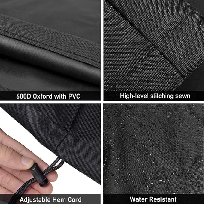 ZJYWSCH Grill Cover for Pit Boss 700FB1 700FB2, Classic 700 PB700FBW2 PB700NX, 440FB1 Wood Pellet Grill, for Rec Tec Bullseye 380 410 PitBoss Classic 700 Grill Cover